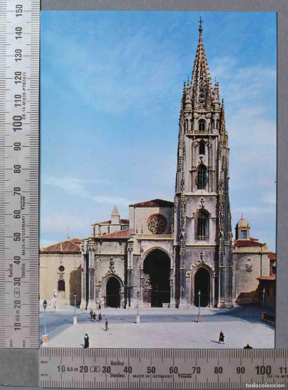 Postales: POSTAL. OVIEDO LA CATEDRAL - Foto 1
