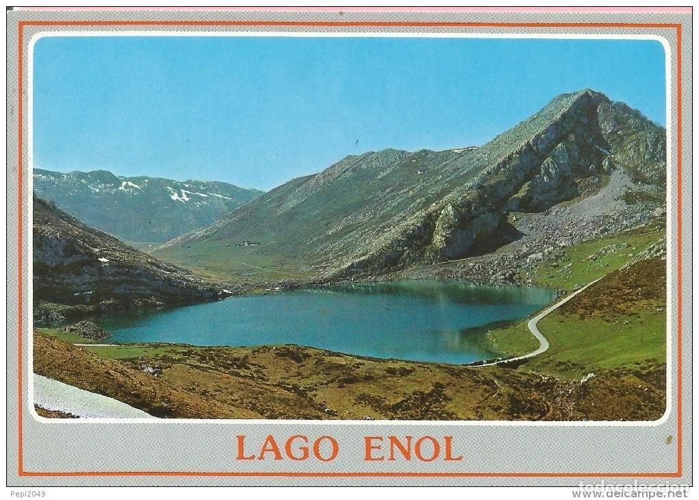 Postales: :::: PP384 - POSTAL - COVADONGA - LAGO ENOL - Foto 1