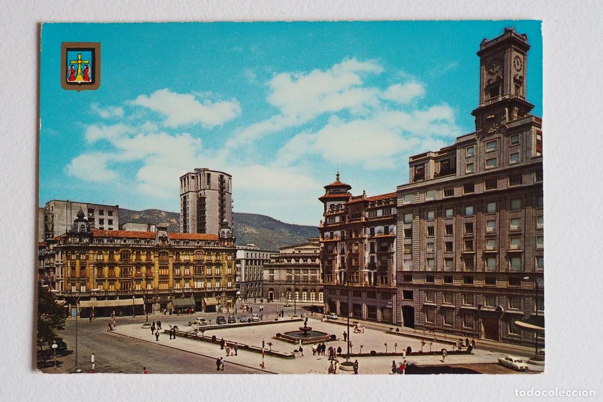 Postales: POSTAL DE OVIEDO: PLAZA DEL GENERALISIMO - Foto 1