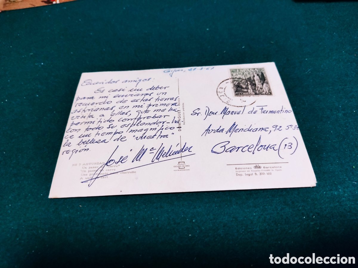 Postales: Postal Asturias......... - Foto 2
