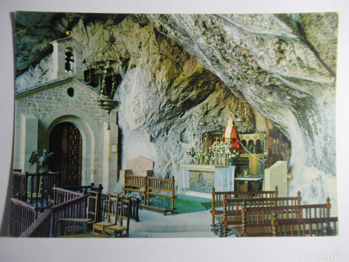 Postales: Covadonga - La Virgen en la Cueva - Foto 1