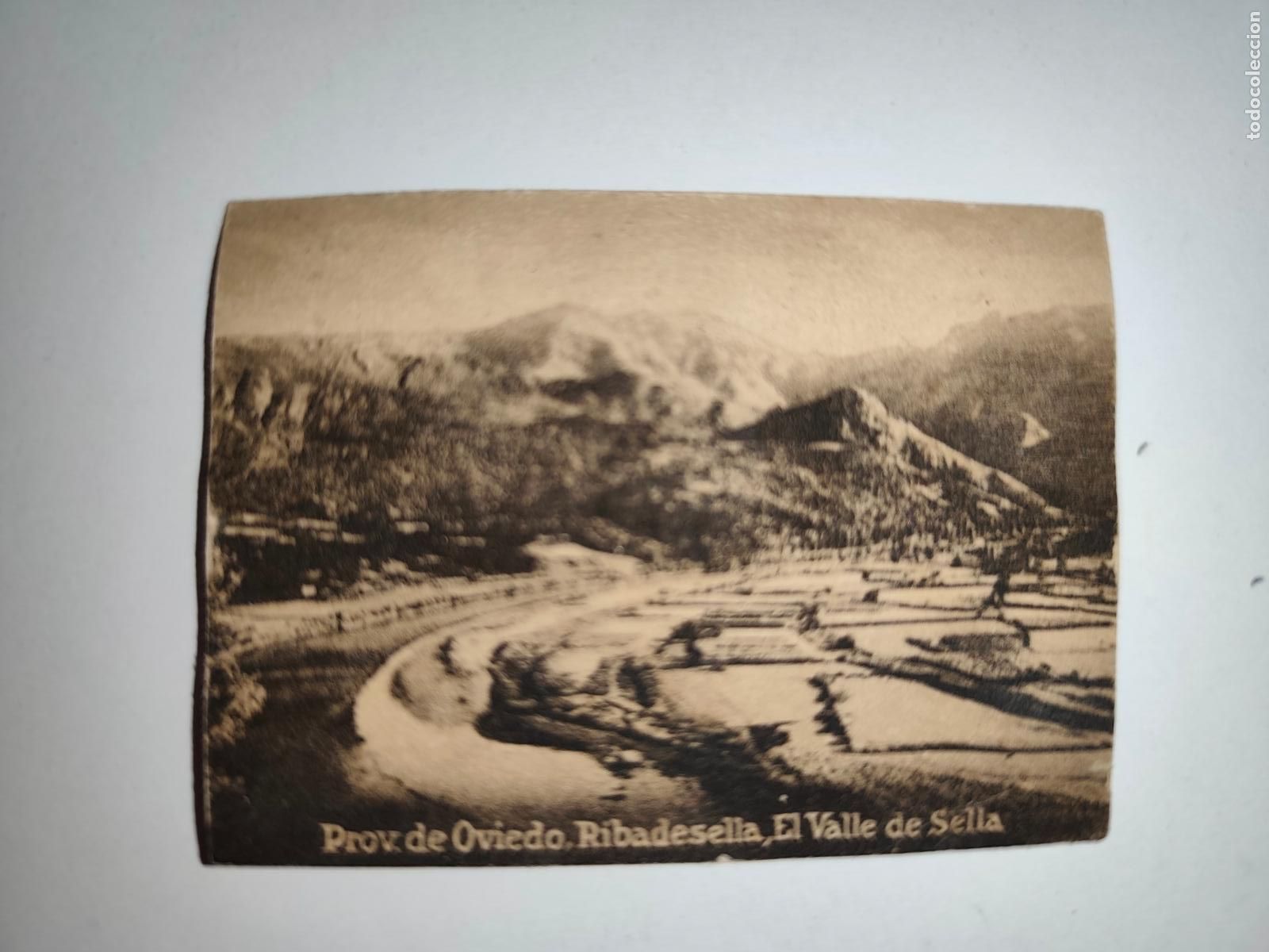 Postcards: POSTAL ORIGINAL DECADA DE LOS A&Ntilde;OS 30. RIBADESELLA, EL VALLE DE SELLA. LEER DESCRIPCION