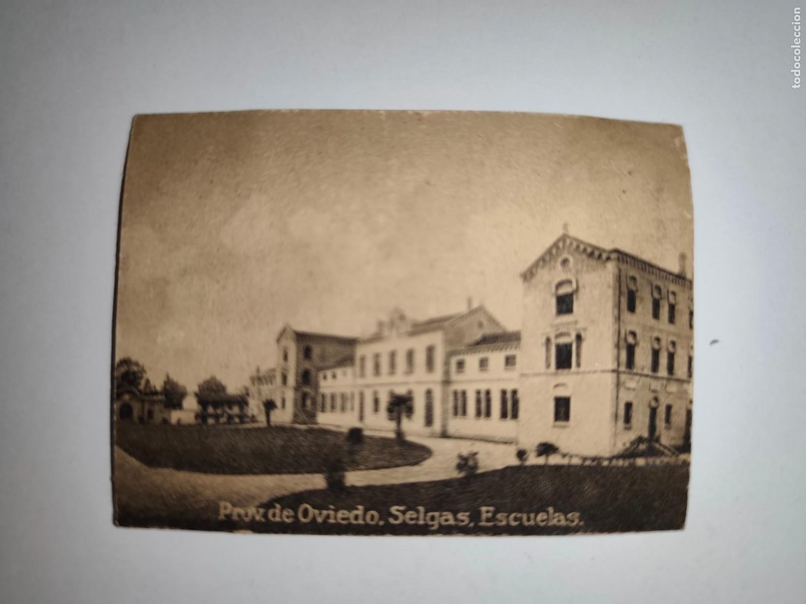 Postcards: POSTAL ORIGINAL DECADA DE LOS A&Ntilde;OS 30. SELGAS, ESCUELAS. LEER DESCRIPCION