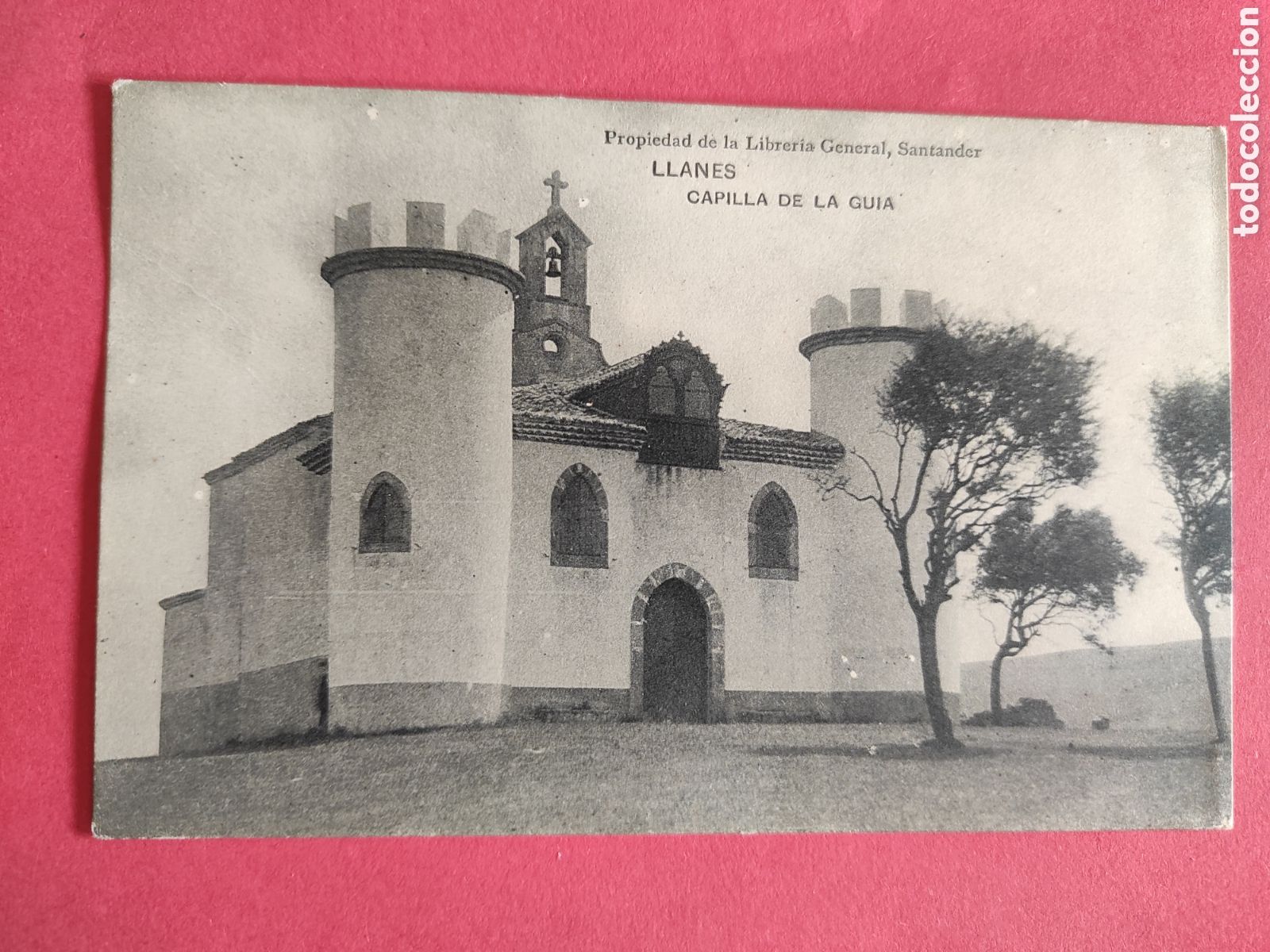 Postales: TARJETA POSTAL.- LLANES.- CAPILLA DE LA GUIA.- ASTURIAS.- SIN CIRCULAR
