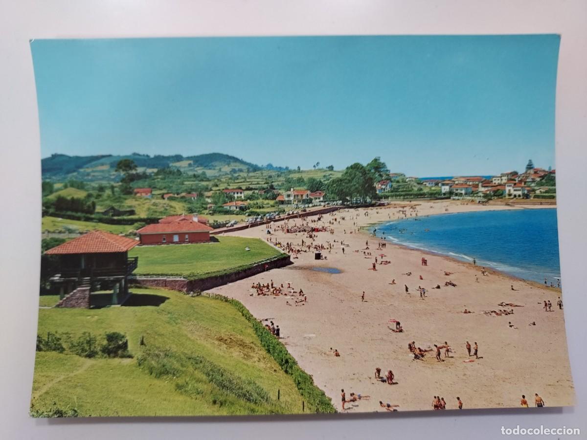 Postales: POSTAL COLUNGA LA ISLA PLAYA DE LA ISLA. SIN CIRCULAR. 1965 - Foto 1