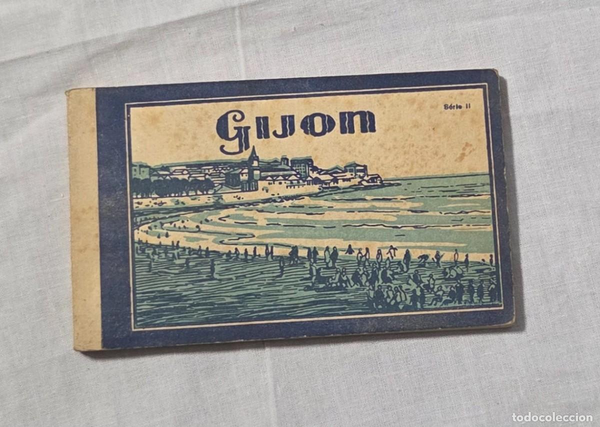 Postales: Librito con 18 Postales de Gijon - Foto 1