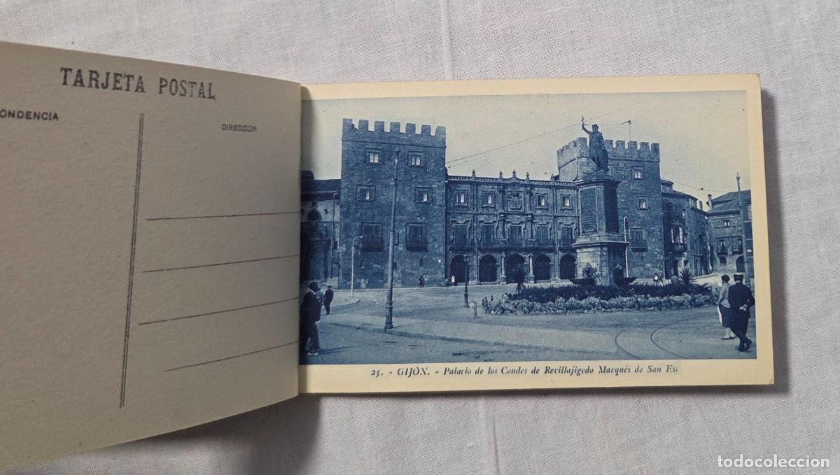 Postales: Librito con 18 Postales de Gijon - Foto 4