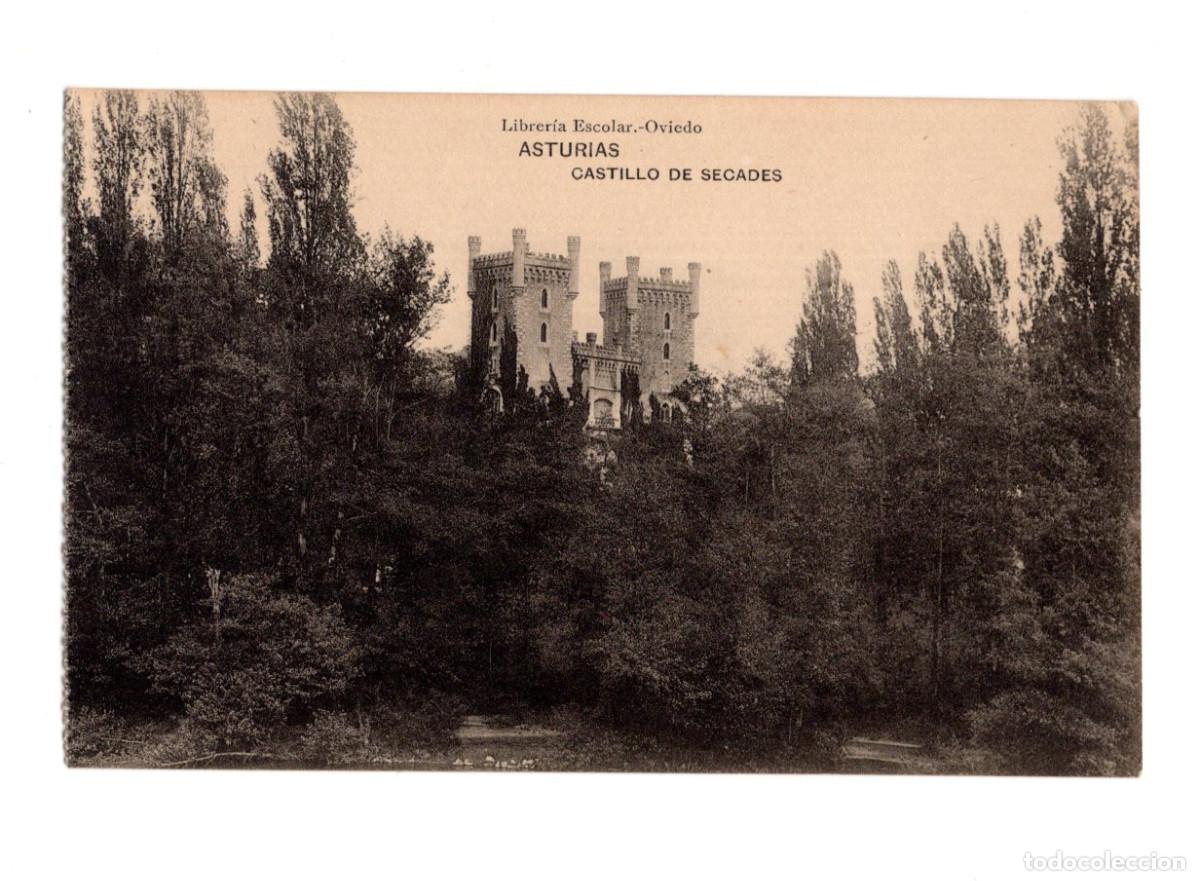 Postales: ASTURIAS.- CASTILLO DE SECADES. - Foto 1