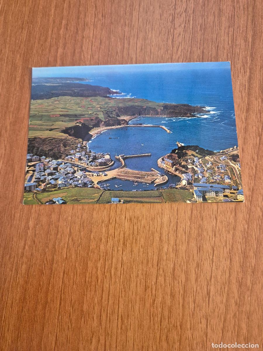 Postales: POSTAL. LUARCA VISTA AEREA SIN CIRCULAR. - Foto 1
