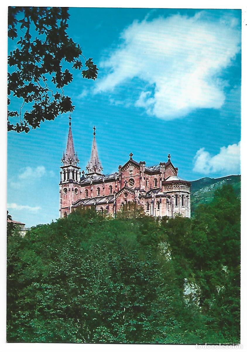 Postales: LA BASILICA / BASILIQUE.- COVADONGA - Foto 1