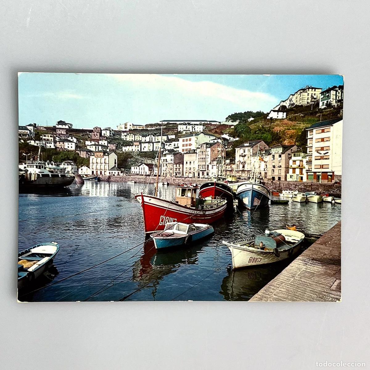 Postales: Postal 390 Luarca Puerto - Foto 1
