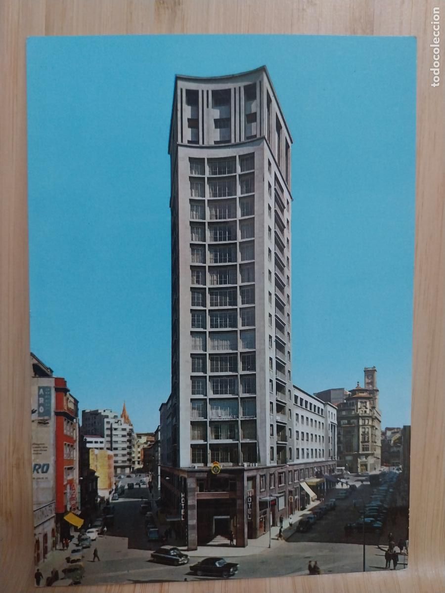 Postales: GIRAFA EDIFICIO OVIEDO ED ALARDE 25 SC ORIGINAL - Foto 1
