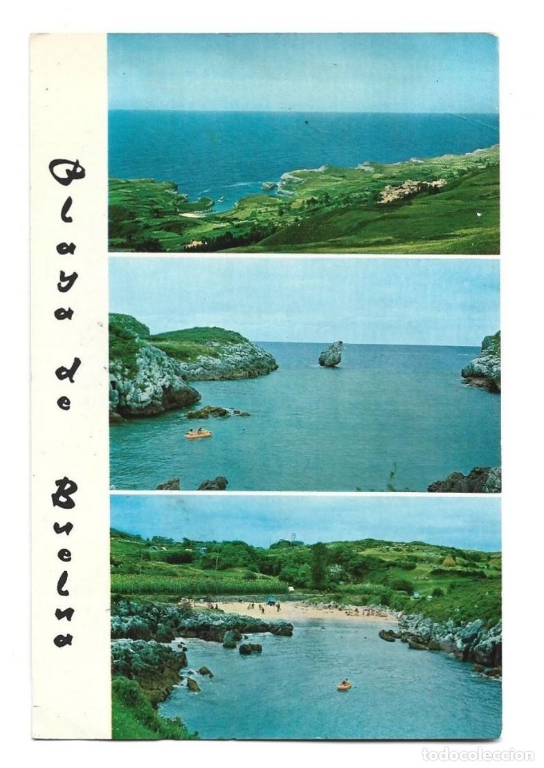 Postales: PLAYA DE BUELNA.- LLANES - Foto 1