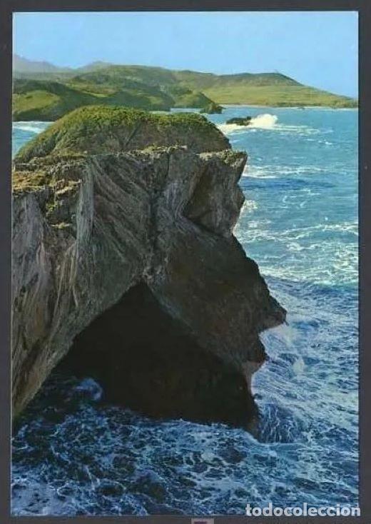 Cartes Postales: Llanes. *Perfil de Cristo. Roca narural* Edc. Alarde n&ordm; 6. Nueva