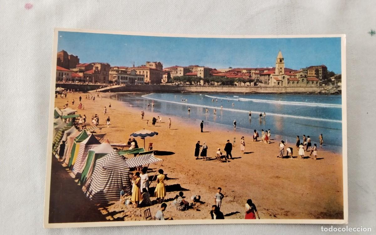 Postales: GIJON , POSTAL ANTIGUA - Foto 2