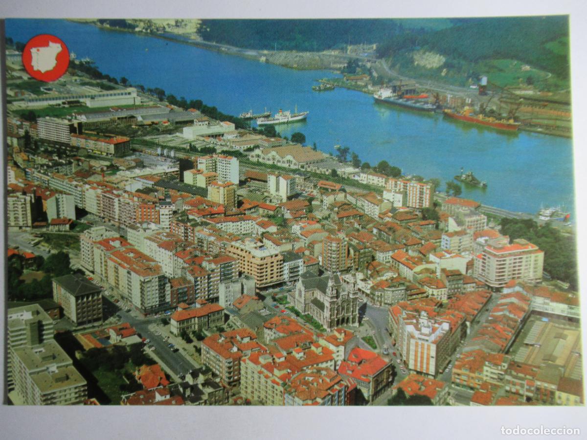 Postales: Avil&eacute;s - Vista a&eacute;rea - Foto 1