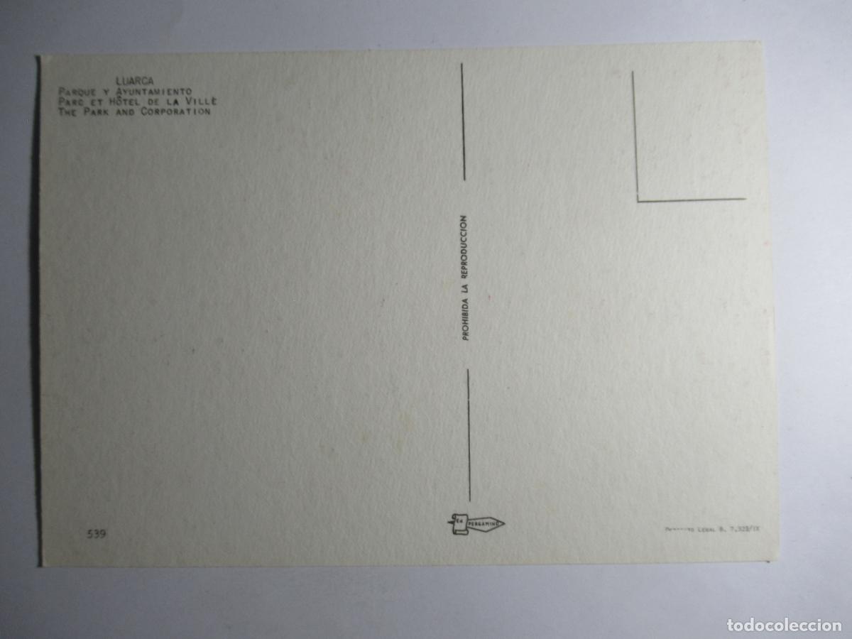 Postales: Luarca - Parque y Ayuntamiento - Foto 2