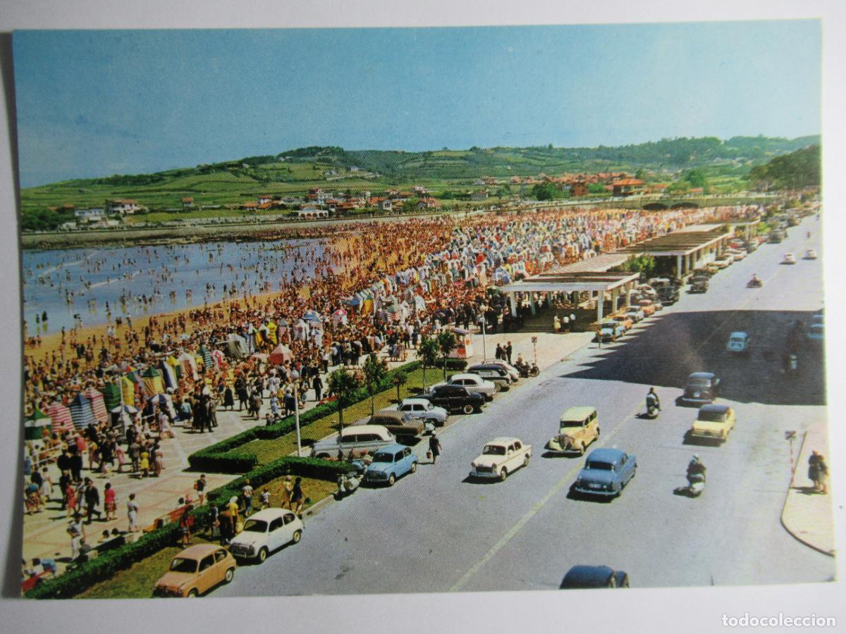 Postales: Gij&oacute;n - Playa Miami. - Foto 1
