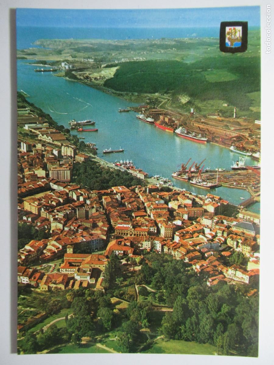 Postales: Avil&eacute;s - Vista a&eacute;rea - Foto 1