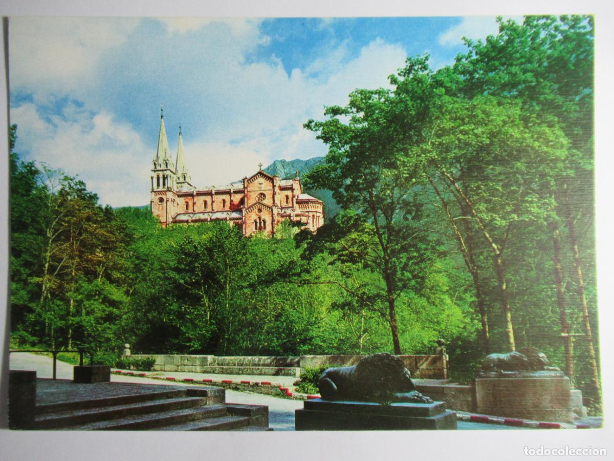 Postales: Covadonga - Bas&iacute;lica - Foto 1