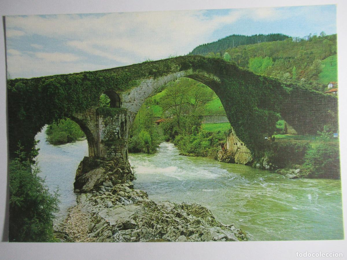 Postales: Cangas de On&iacute;s - Puente romano - Foto 1