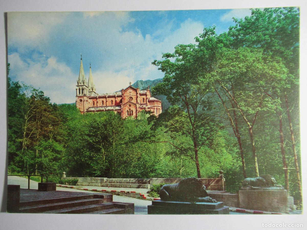Postales: Covadonga - Bas&iacute;lica - Foto 1