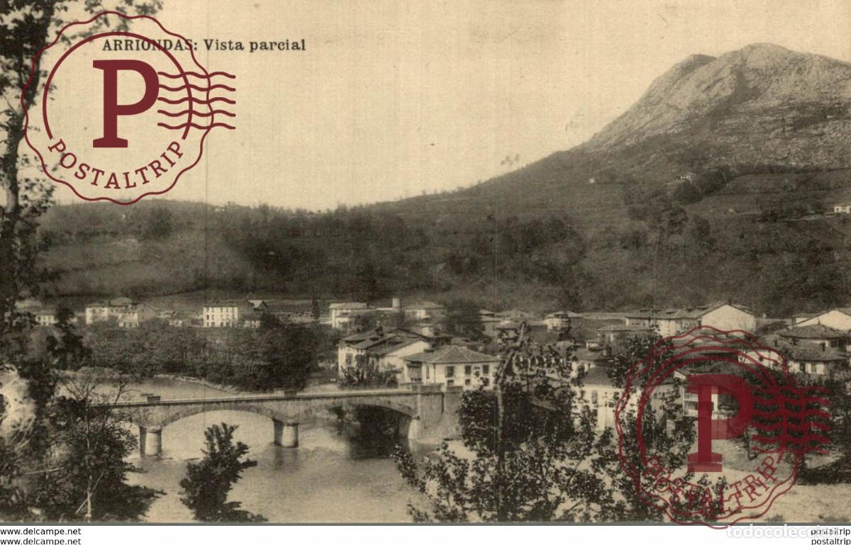 Postales: ARRIONDAS. VISTA PARCIAL - Foto 1