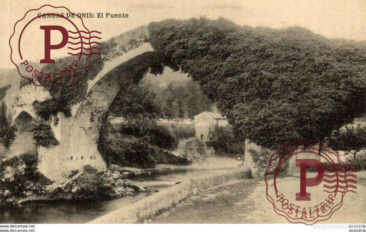 Postales: CANGAS DE ONIS. PUENTE - Foto 1