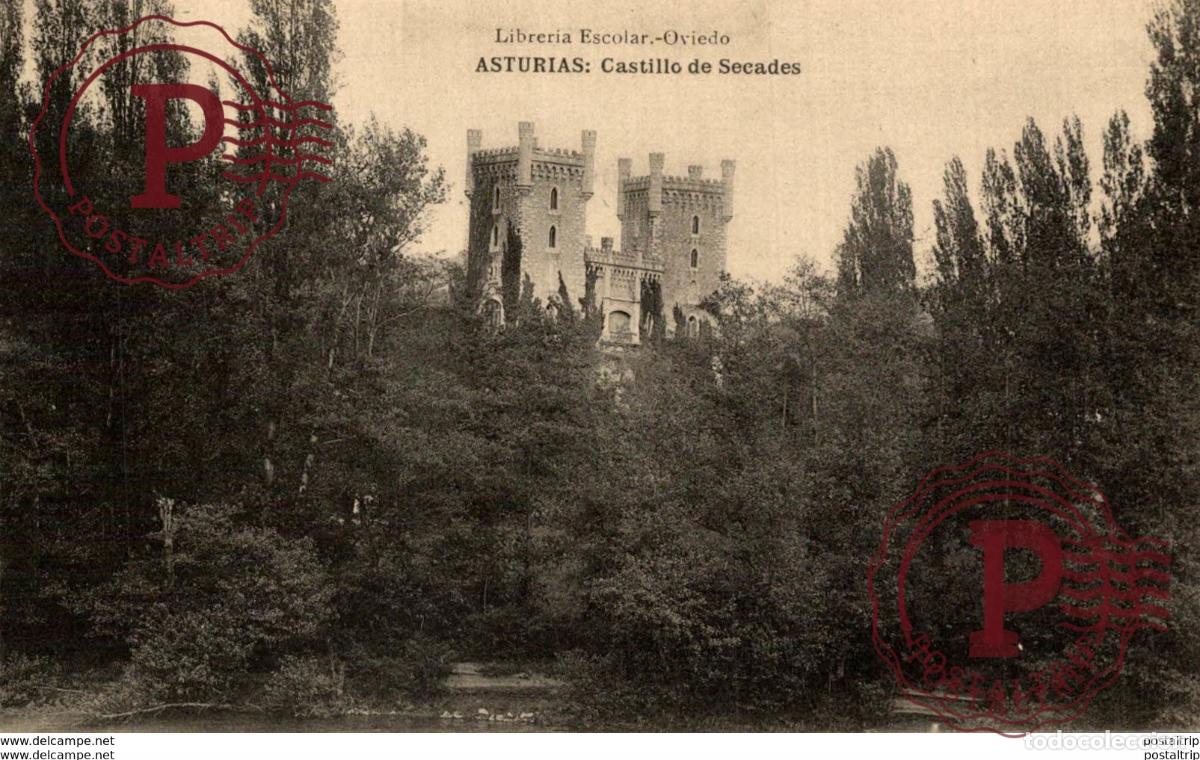 Postales: ASTURIAS. CASTILLO DE SECADES - Foto 1