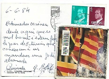 Postales: INTERIOR DE LA GRUTA.- COVADONGA - Foto 2