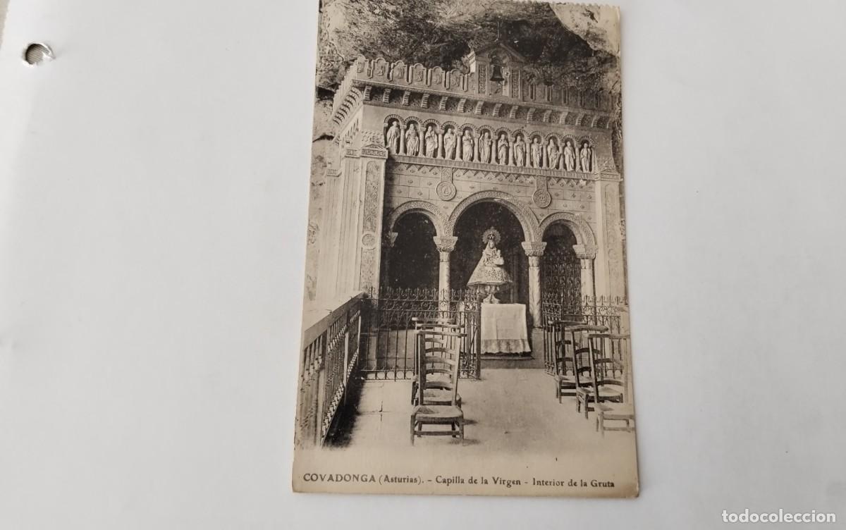 Postales: COVADONGA , POSTAL ANTIGUA , BLANCO Y NEGRO - Foto 1