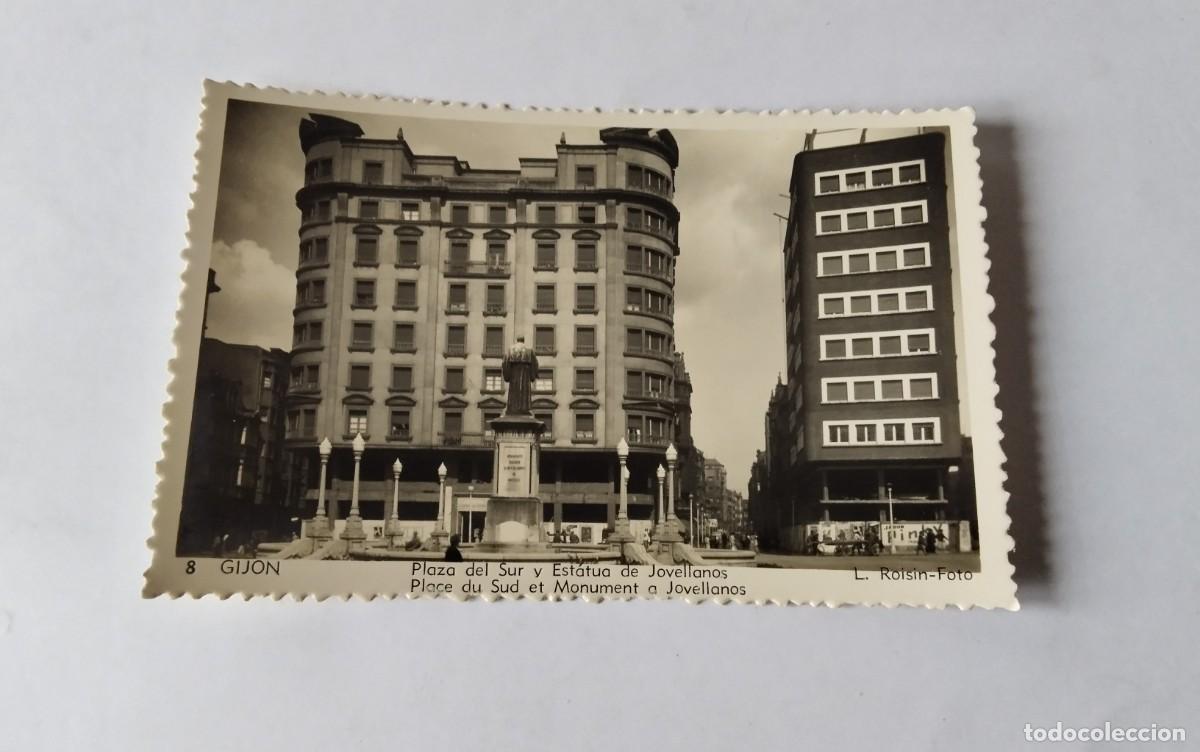 Postales: GIJON , POSTAL ANTIGUA , BLANCO Y NEGRO - Foto 1
