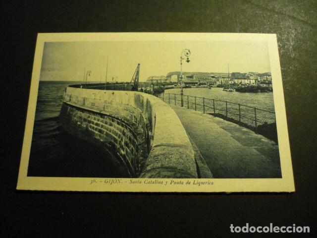 Postales: GIJON ASTURIAS SANTA CATALINA Y PUNTA DE LIQUERICA