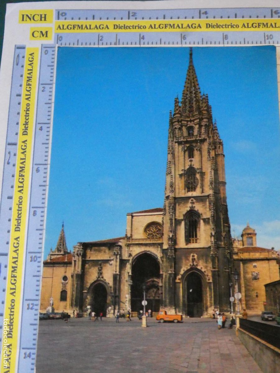 Postales: POSTAL DE ASTURIAS. A&Ntilde;O 1982 LA CATEDRAL. 42 ARRIBAS. 2517