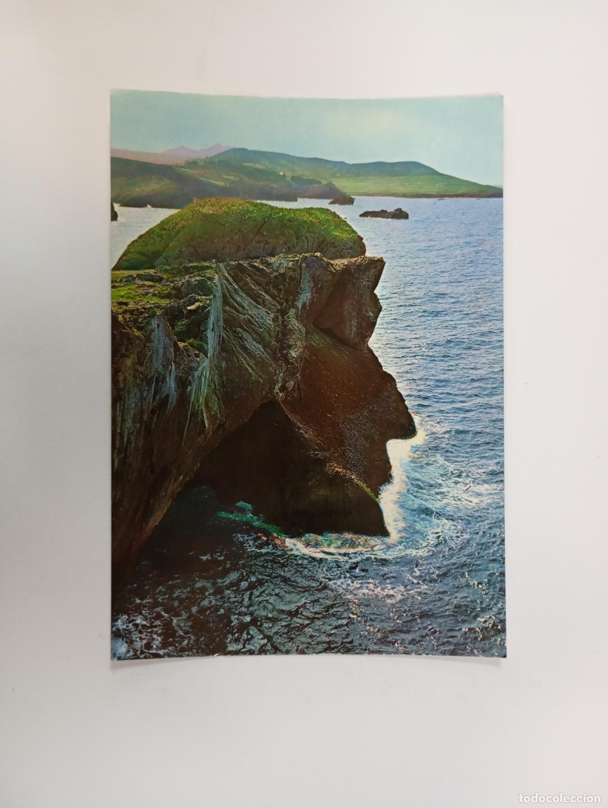 Postales: POSTAL DE CELORIO LLANES. PERFIL DE CRISTO. TDKP26Z3