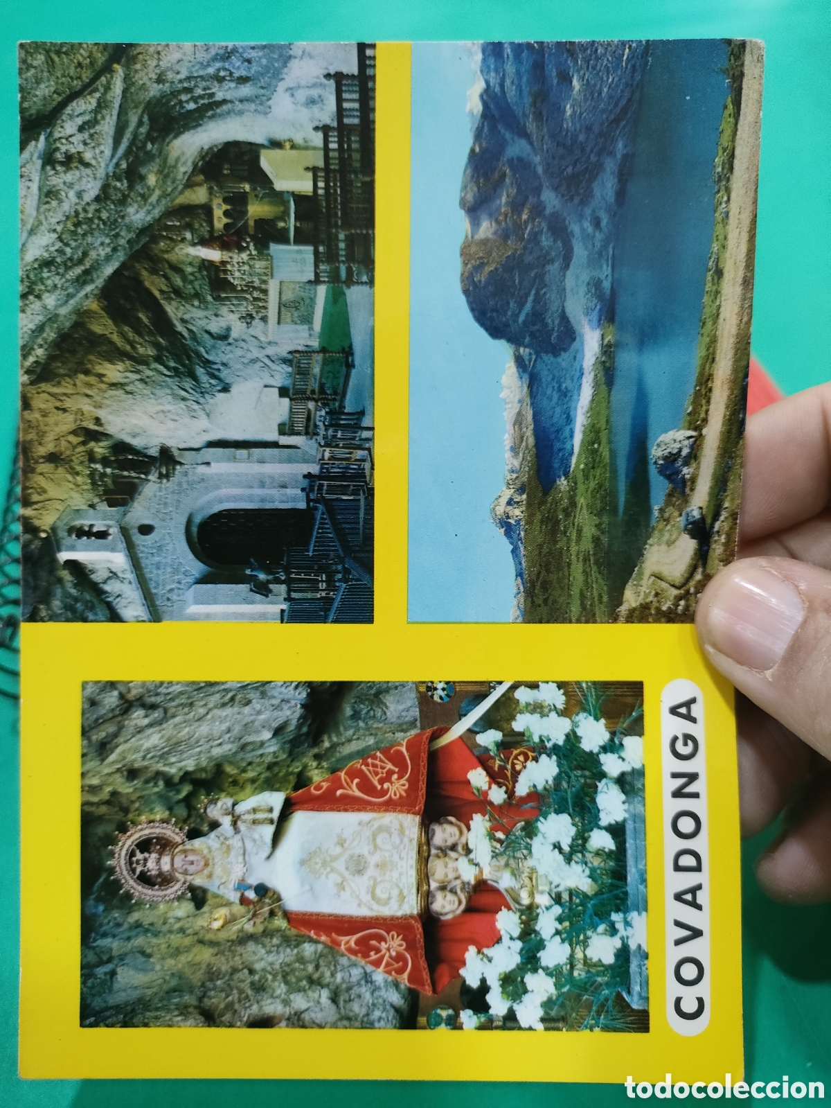 Postales: Postal COVADONGA N 61 ALARDE SC esquinas pel&iacute;n tocadas