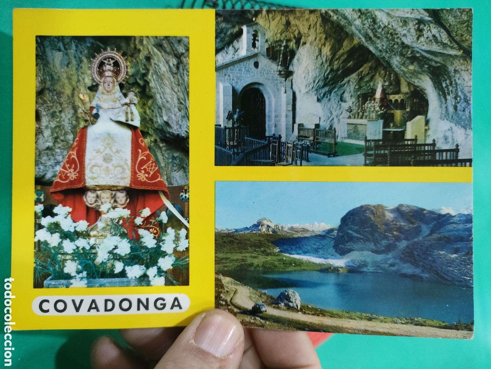 Postales: Postal COVADONGA N 61 ALARDE SC esquinas pel&iacute;n tocadas