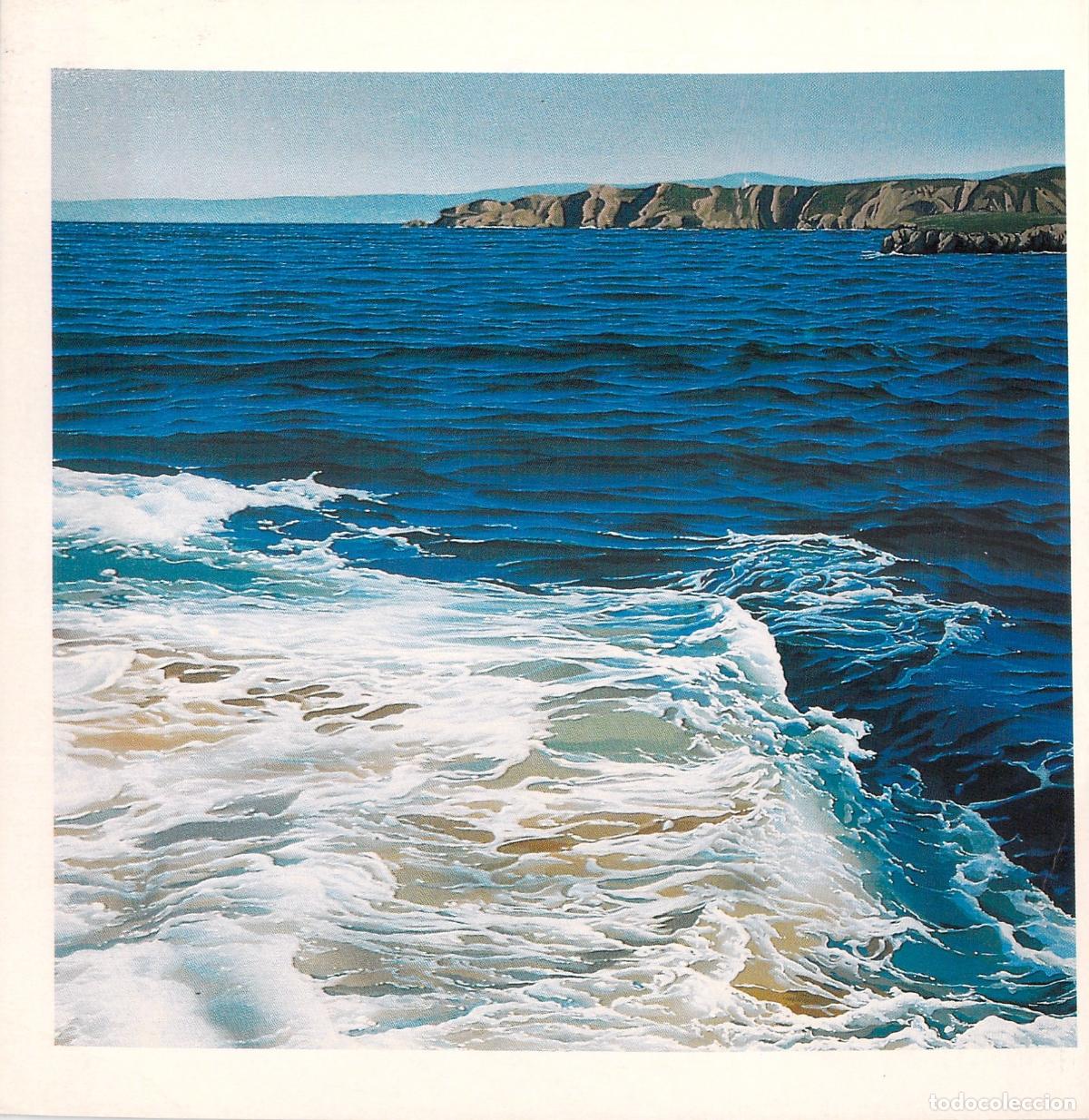 Postales: Postal de Arte Eduardo Sanz Faro de Cabo Torres desde Cand&aacute;s