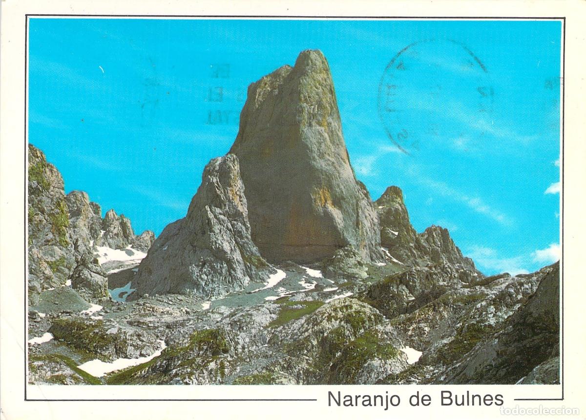 Postales: Postal de Naranjo de Bulnes, Pico Urriellu, Asturias