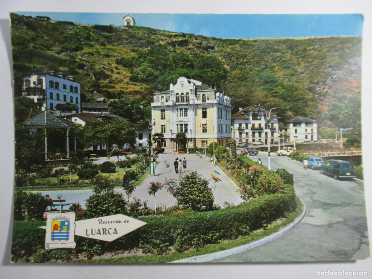 Postales: Luarca (Asturias) - Parque y Ayuntamiento - S/C