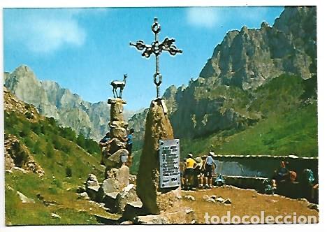 Postales: MIRADOR DEL TOMBO. AL FONDO &rdquo;HOZ DE CAIN&rdquo;.- PICOS DE EUROPA
