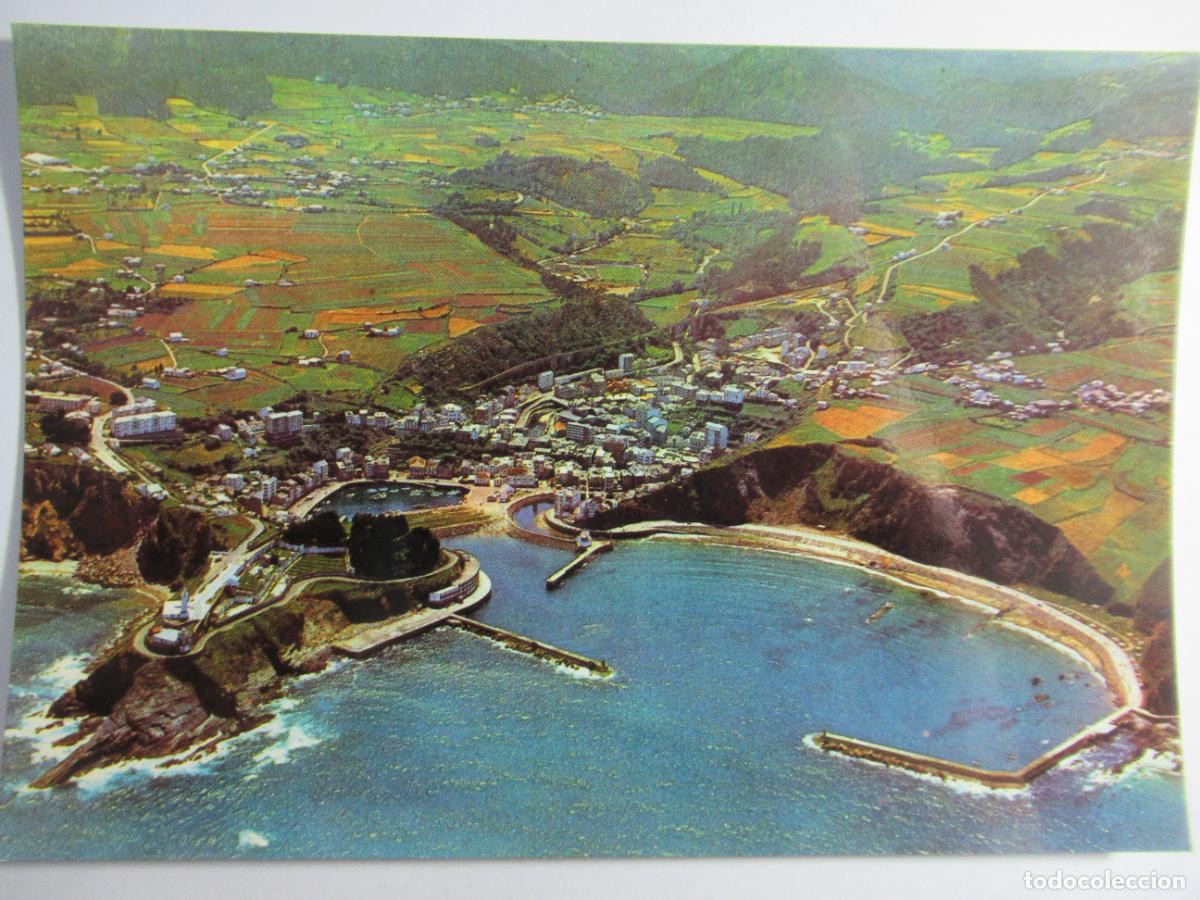 Postales: Luarca (Asturias) - Vista panor&aacute;mica, a&eacute;rea - S/C