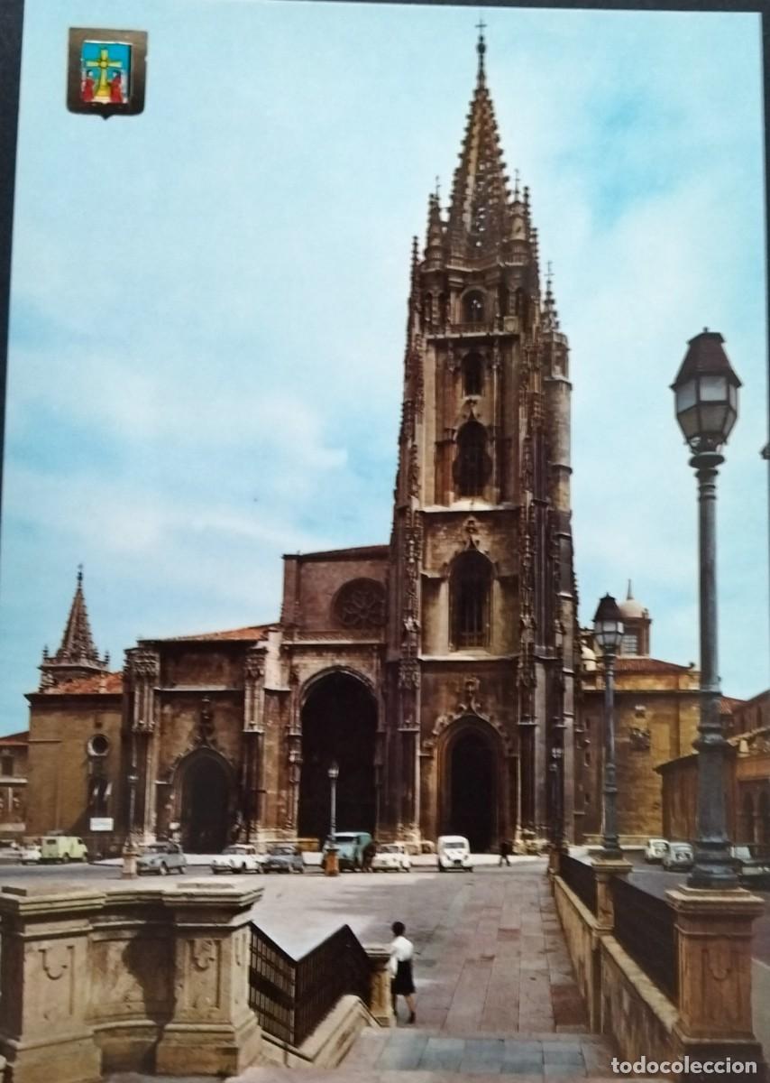 Postales: POME5 33044 OVIEDO ( ASTURIAS ) CATEDRAL