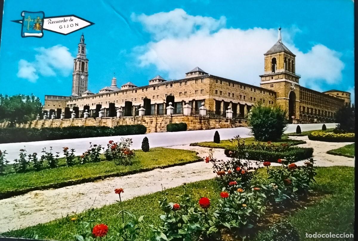Postales: POME5 33062 GIJON ( ASTURIAS ) UNIVERSIDAD LABORAL