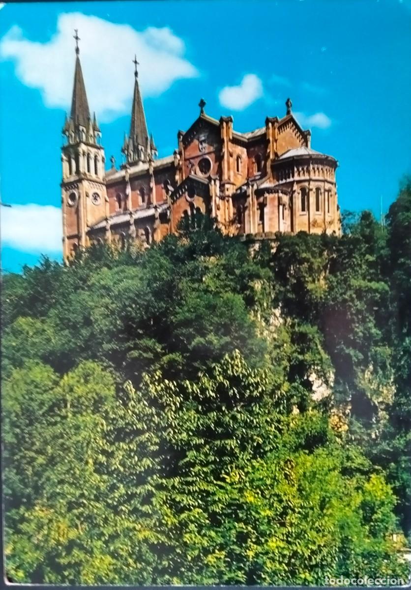 Postales: POME5 33096 COVADONGA ( ASTURIAS ) CATEDRAL