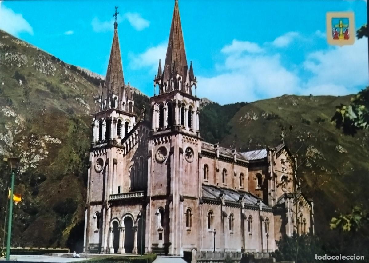 Postales: POME5 33099 COVADONGA ( ASTURIAS ) CATEDRAL