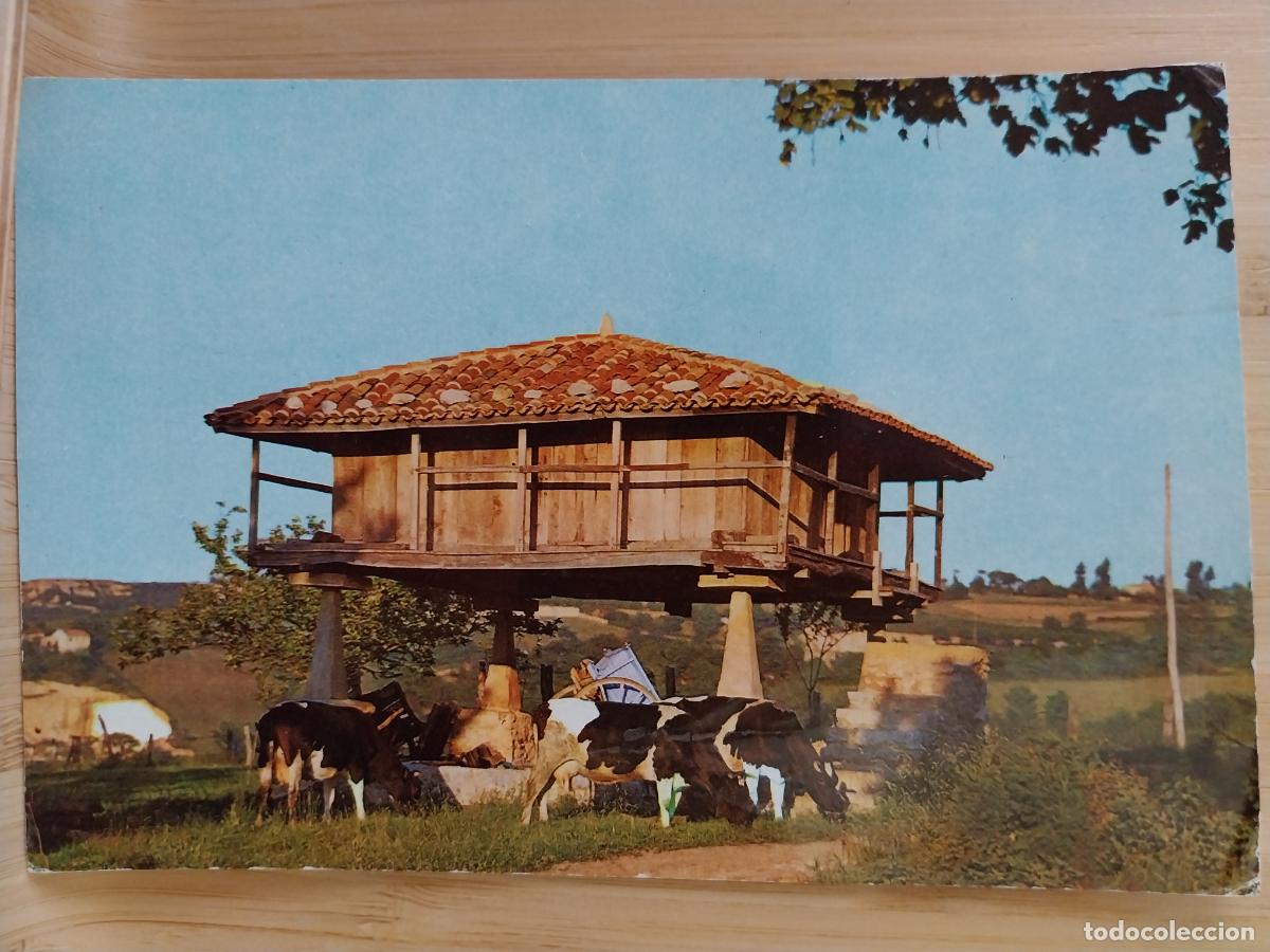 Postales: HORREO ASTURIANO ED ALARDE 12 ESCRITA VACAS PASTANDO