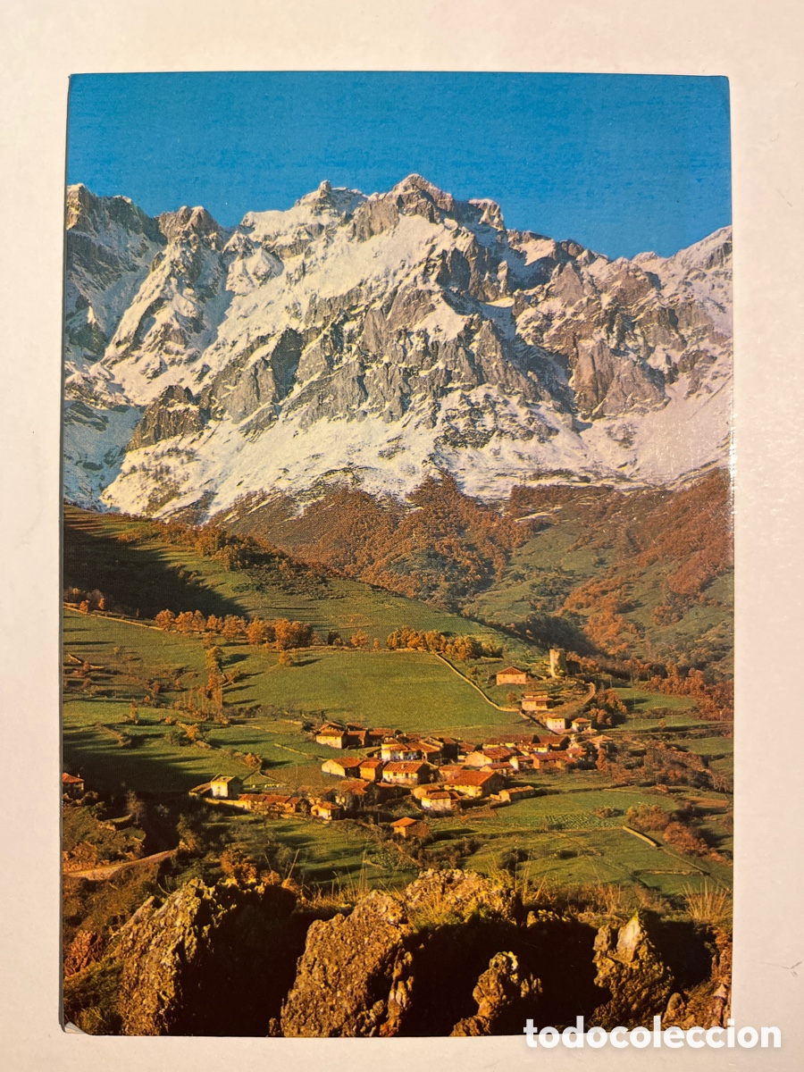 Postales: POSTAL. Picos de Europa. Mogrovejo y macizo oriental.