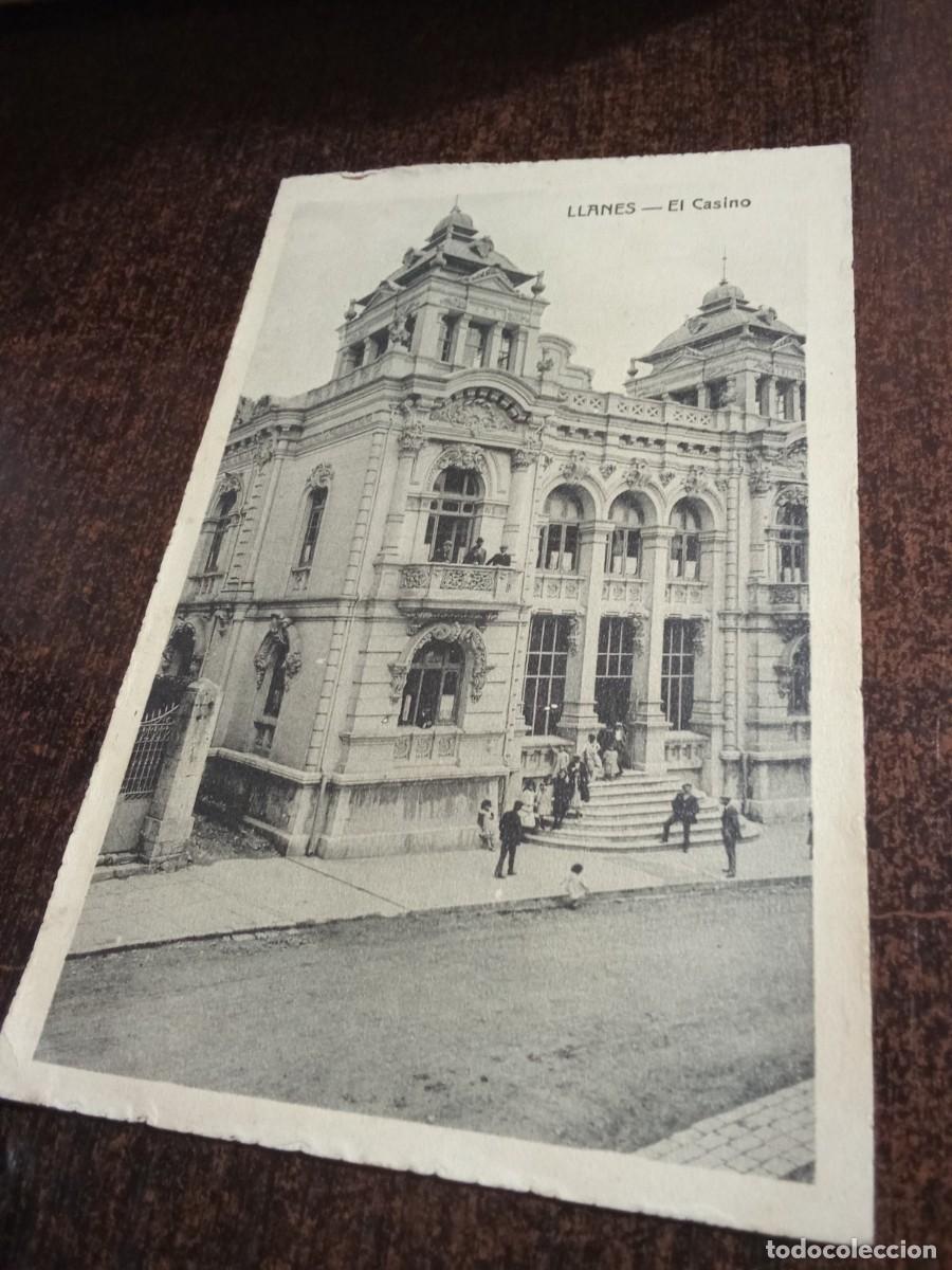 Postales: Llanes.El Casino.Postal de M.Tam&eacute;s.