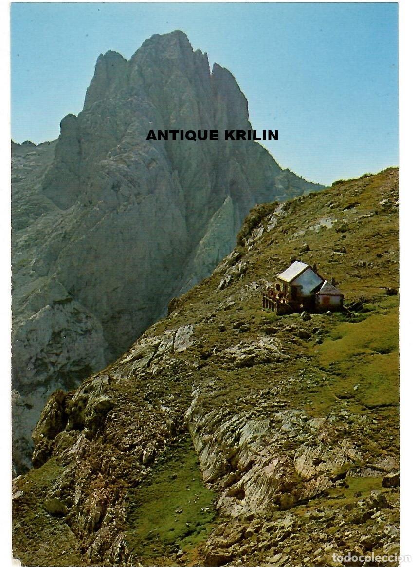Postales: PICOS DE EUROPA N&ordm; 92 REFUGIO COLLADO JERMOSO Y TORRE / ZERKOWITZ-BUSTAMANTE / SIN FRANQUEAR